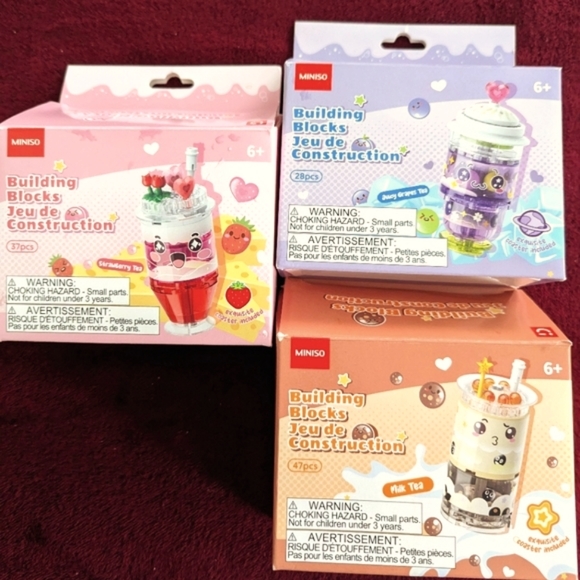 Miniso Tea Building Blocks - Picture 1 of 6